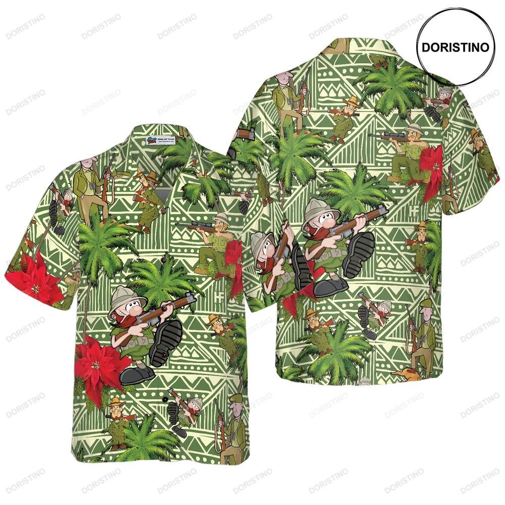 I Am A Hunter Awesome Hawaiian Shirt