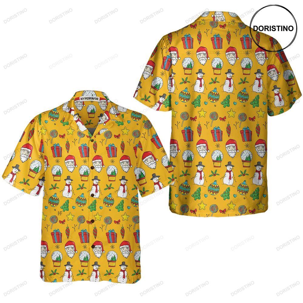 I Love Christmas For Men With Christmas Pattern Cute Christmas Awesome Hawaiian Shirt