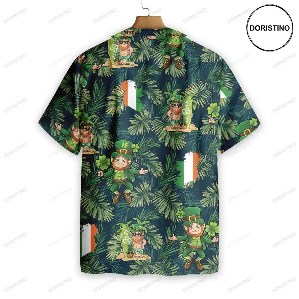 Irish People Proud Leprechaun Tropical Awesome Hawaiian Shirt