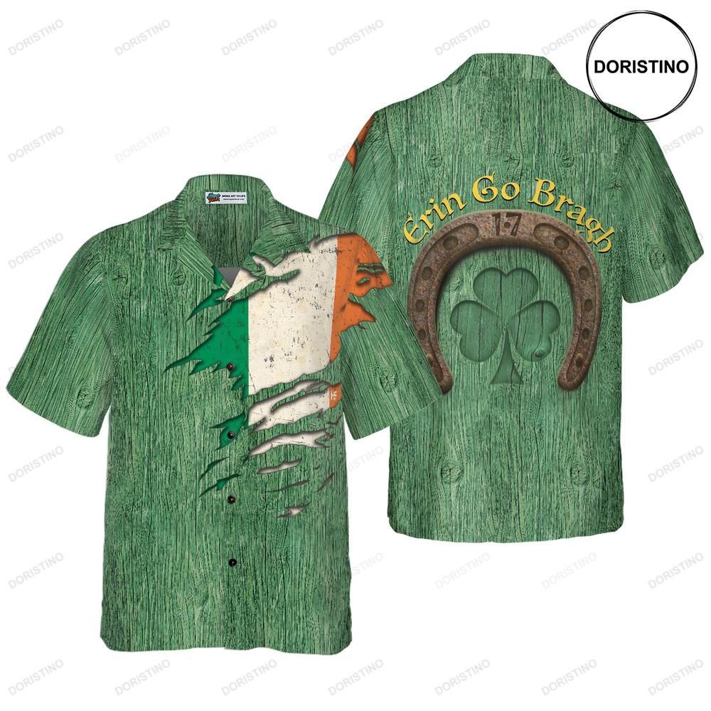 Irish Proud Erin Go Bragh Awesome Hawaiian Shirt