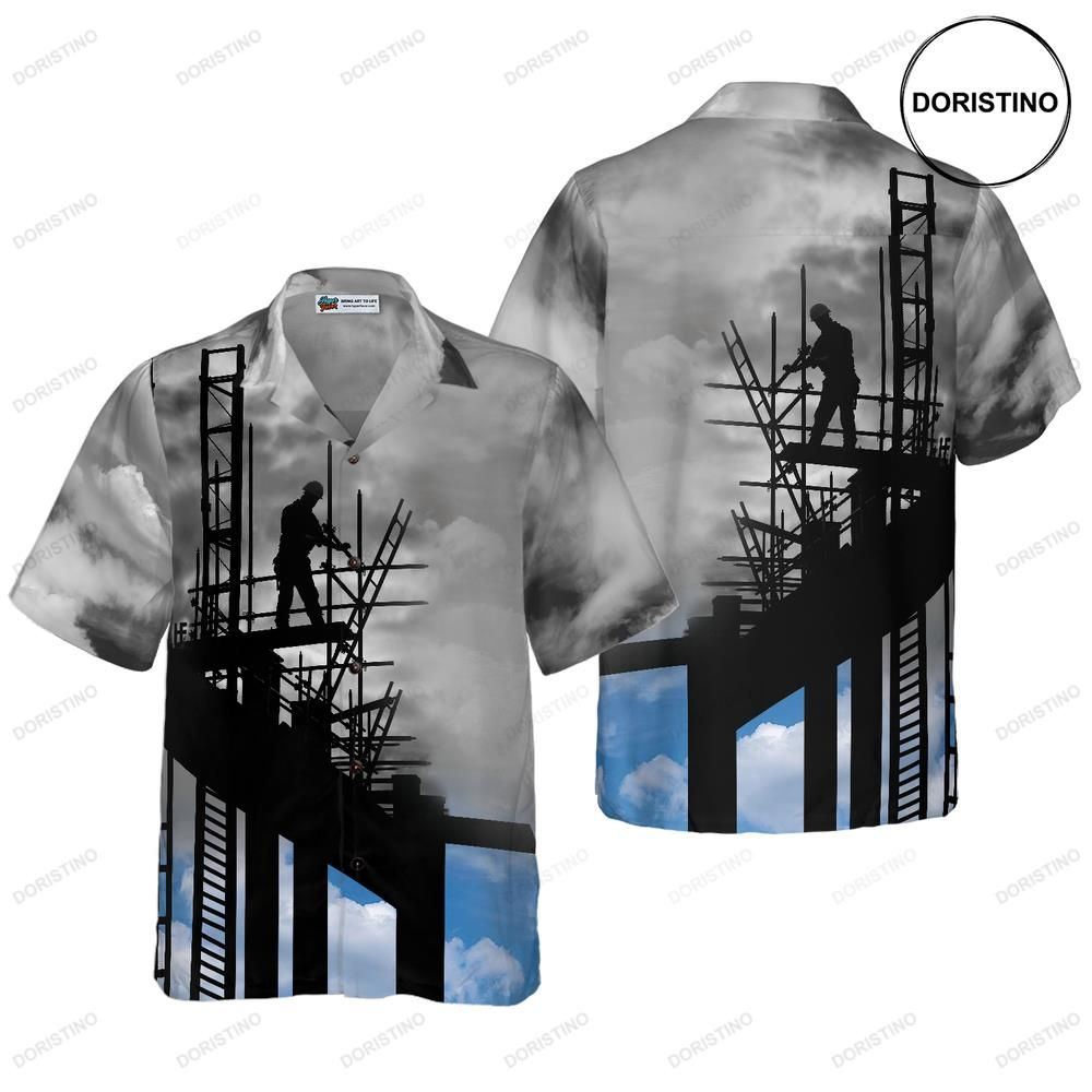 Ironworker And Sunset Limited Edition Hawaiian Shirt
