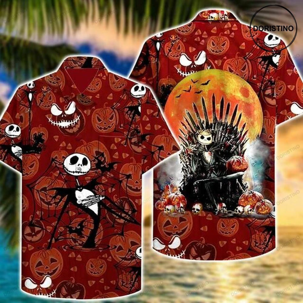 Jack Skellington Ii Hawaiian Shirt