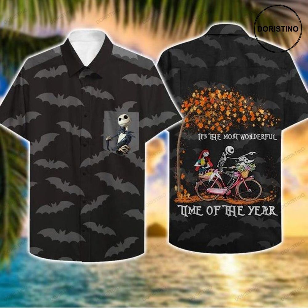 Jack Skellington Is The Most Wonderful Time Of The Year Awesome Hawaiian Shirt