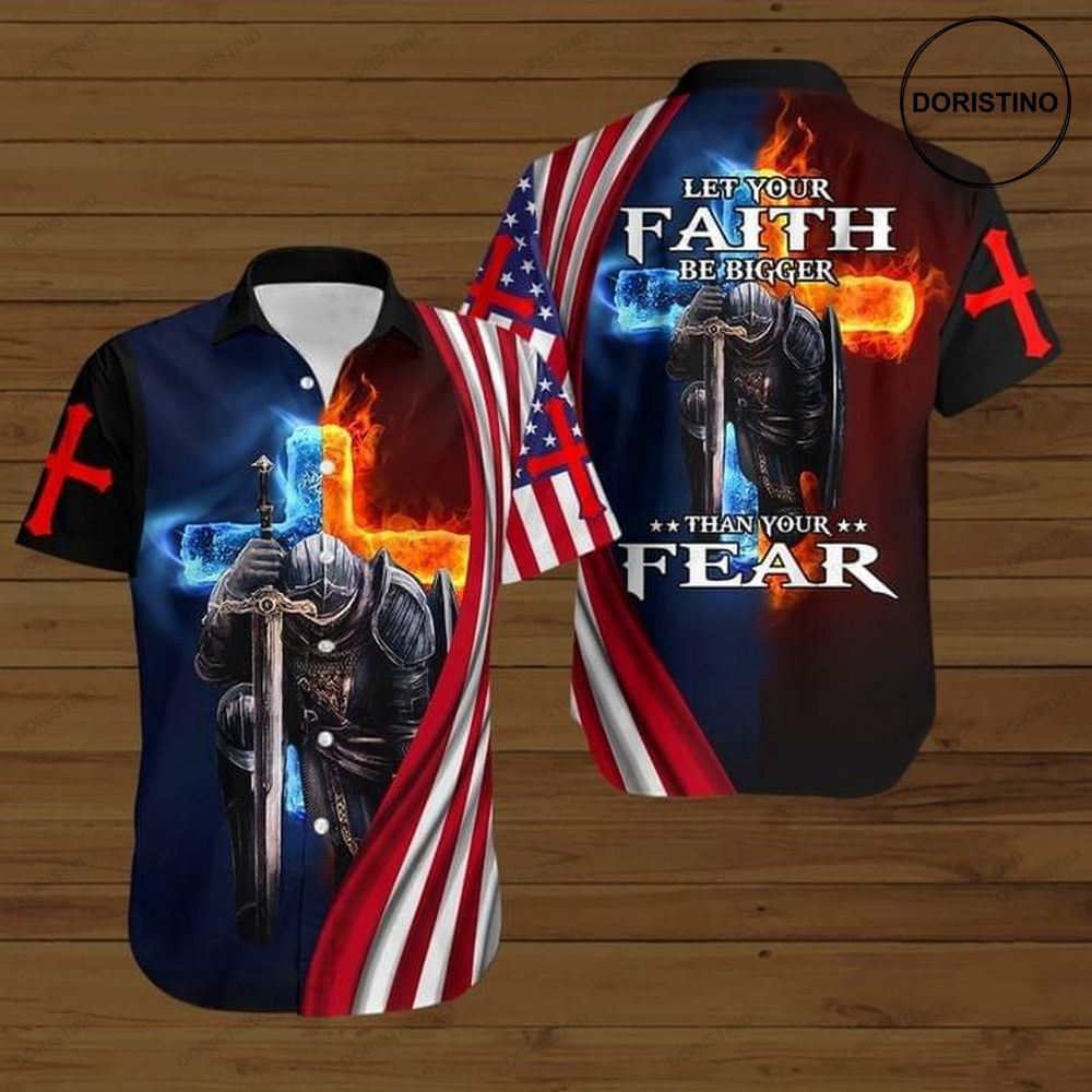 Jesus Let Your Faith Be Bigger Than Your Fear Limited Edition Hawaiian Shirt