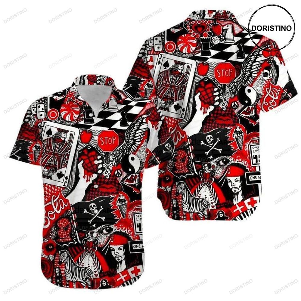 Joker Poker Aloha Hawaiian Shirt