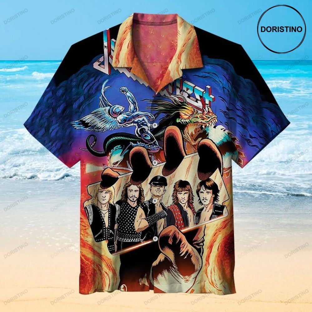 Judas Priest Vintage Summer Limited Edition Hawaiian Shirt