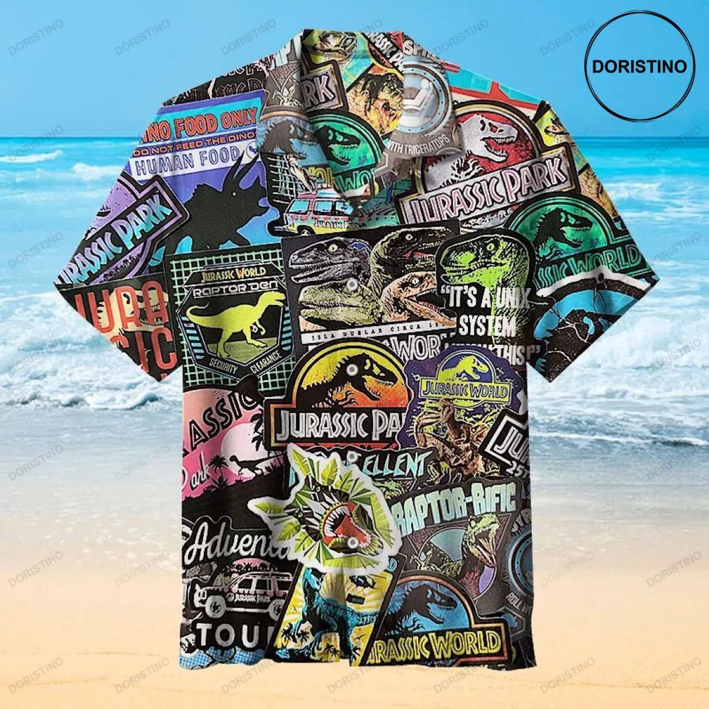 Jurassic Park World Vintage Summer Limited Edition Hawaiian Shirt