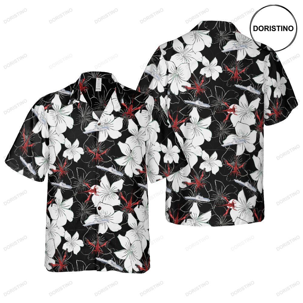 Justin Chapman Black Version Hawaiian Shirt