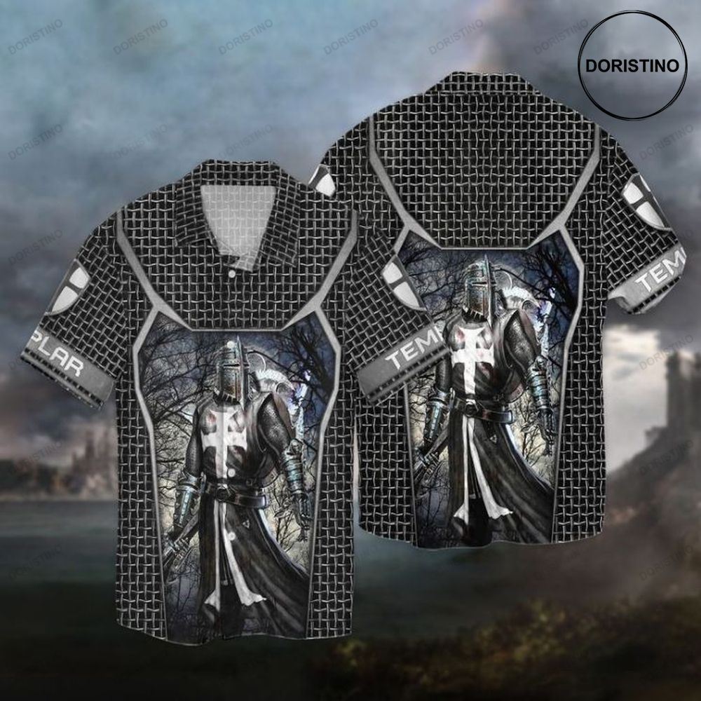 Knights Templar Armour Hawaiian Shirt