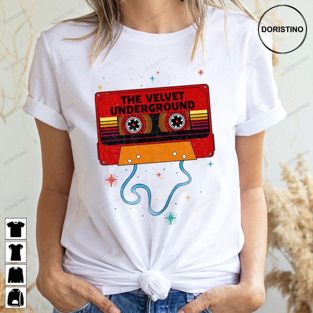 Vintage Cassette Tape The Velvet Underground Doristino Awesome Shirts
