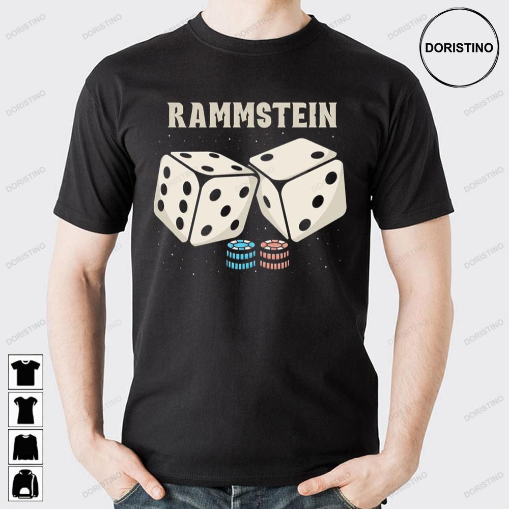 Vintage Dice Rammstein Doristino Limited Edition T-shirts