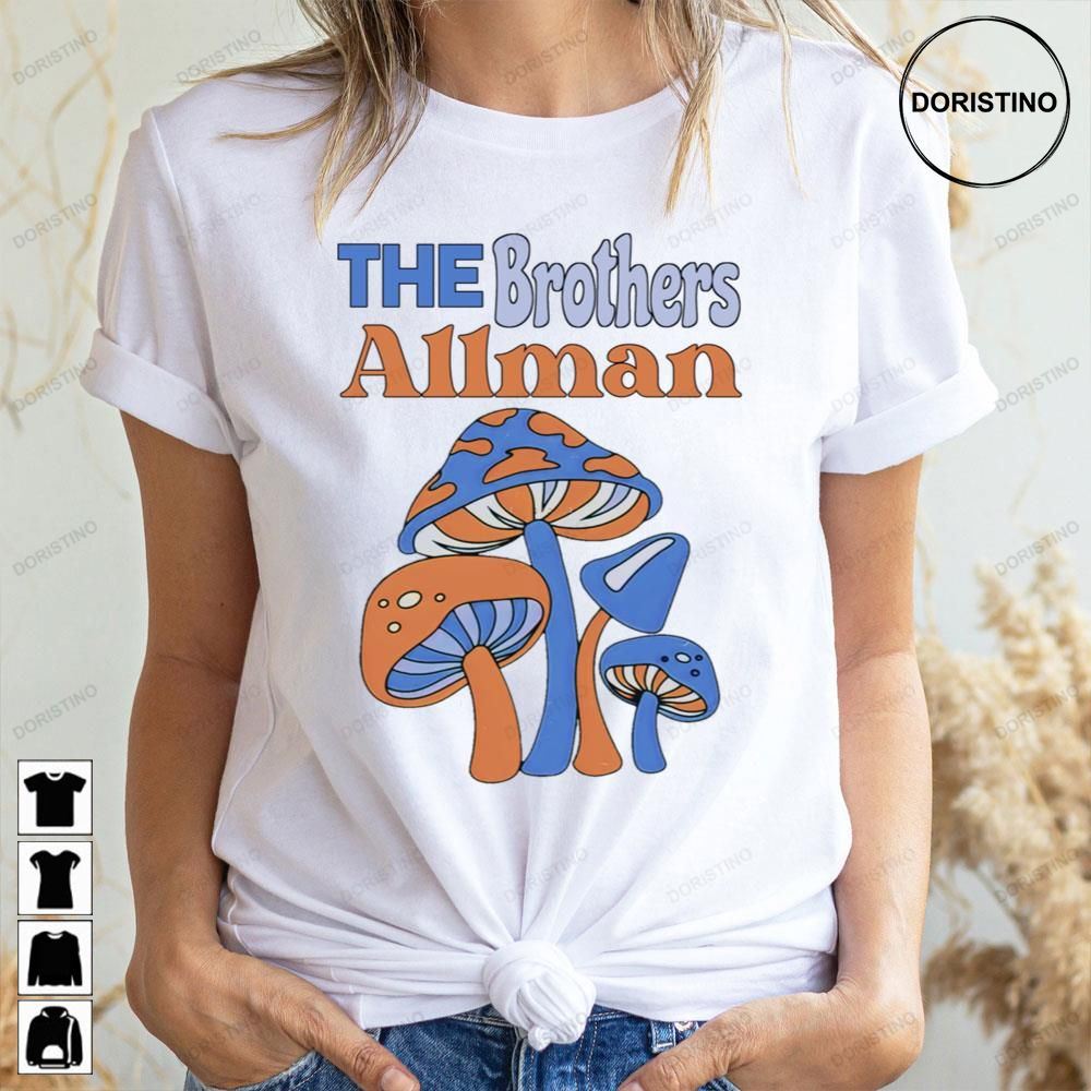 Vintage Fanart The Allman Brothers Doristino Awesome Shirts