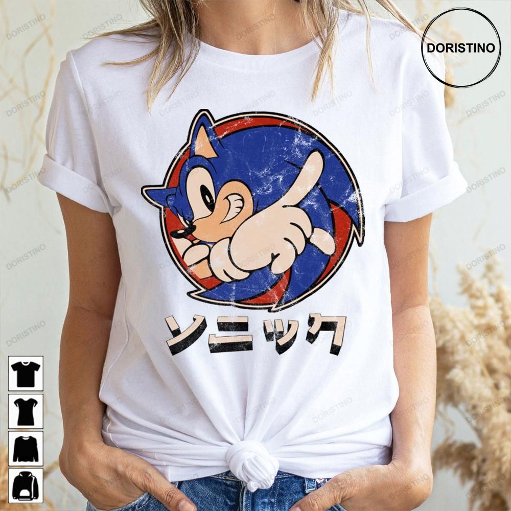 Vintage Hedgehog Sonic Doristino Trending Style