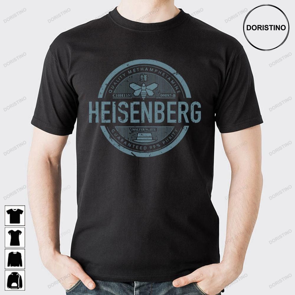 Vintage Heisenberg Breaking Bad Doristino Limited Edition T-shirts