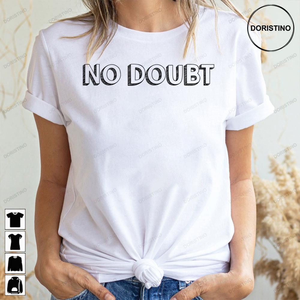 Vintage No Doubt Typography Doristino Limited Edition T-shirts