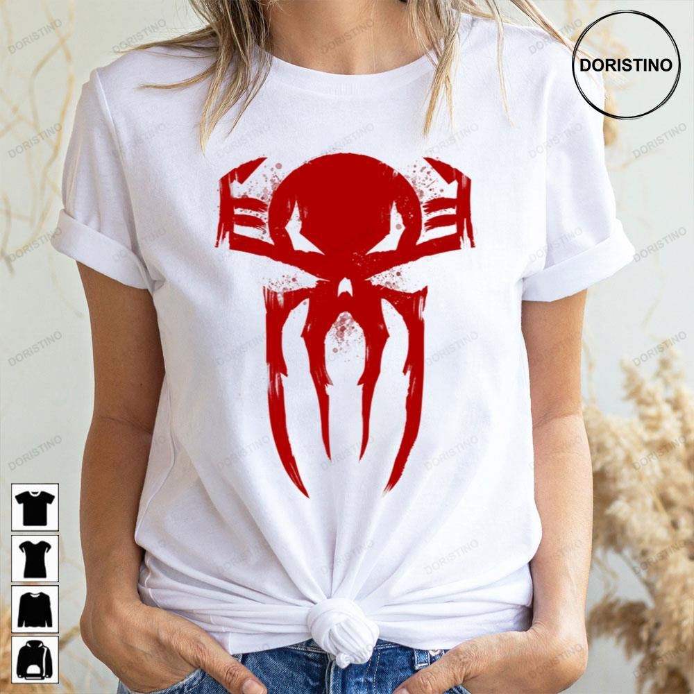 Vintage Red Spider Skull Doristino Awesome Shirts