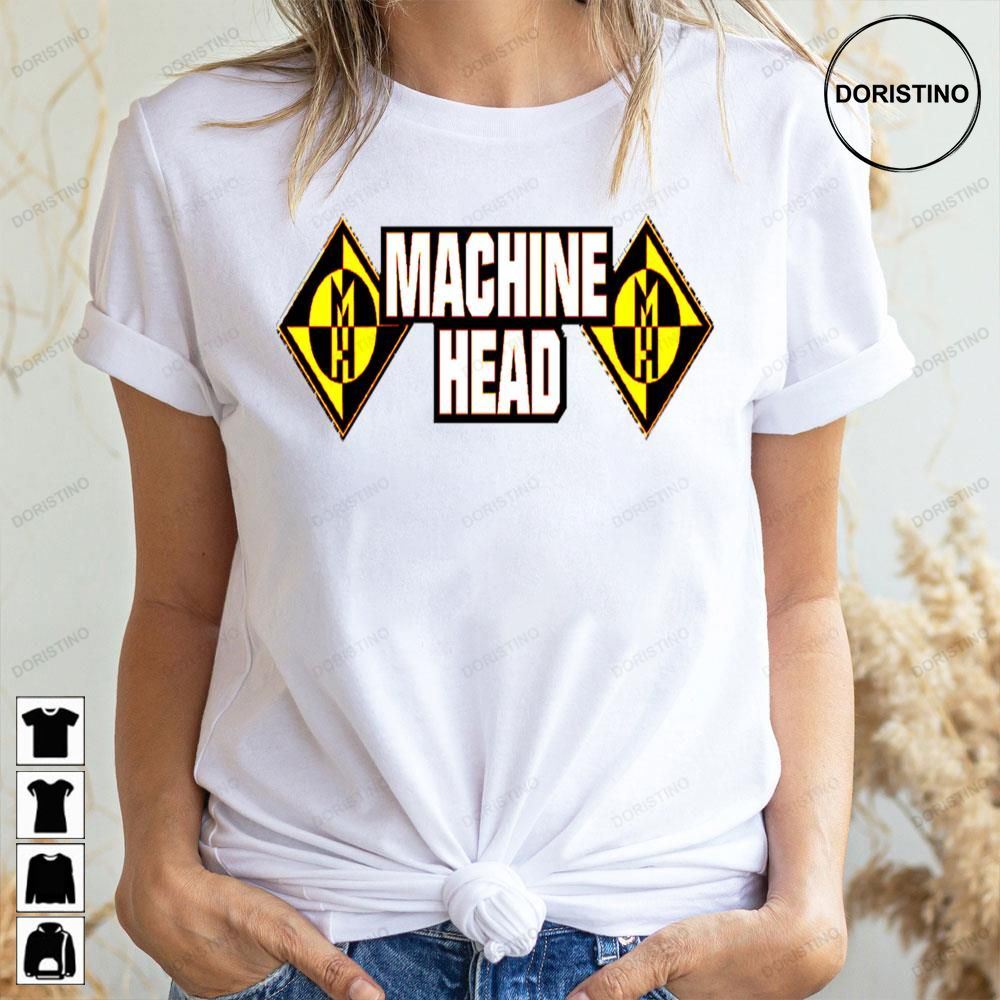 Vintage Style Machine Head Logo Doristino Awesome Shirts