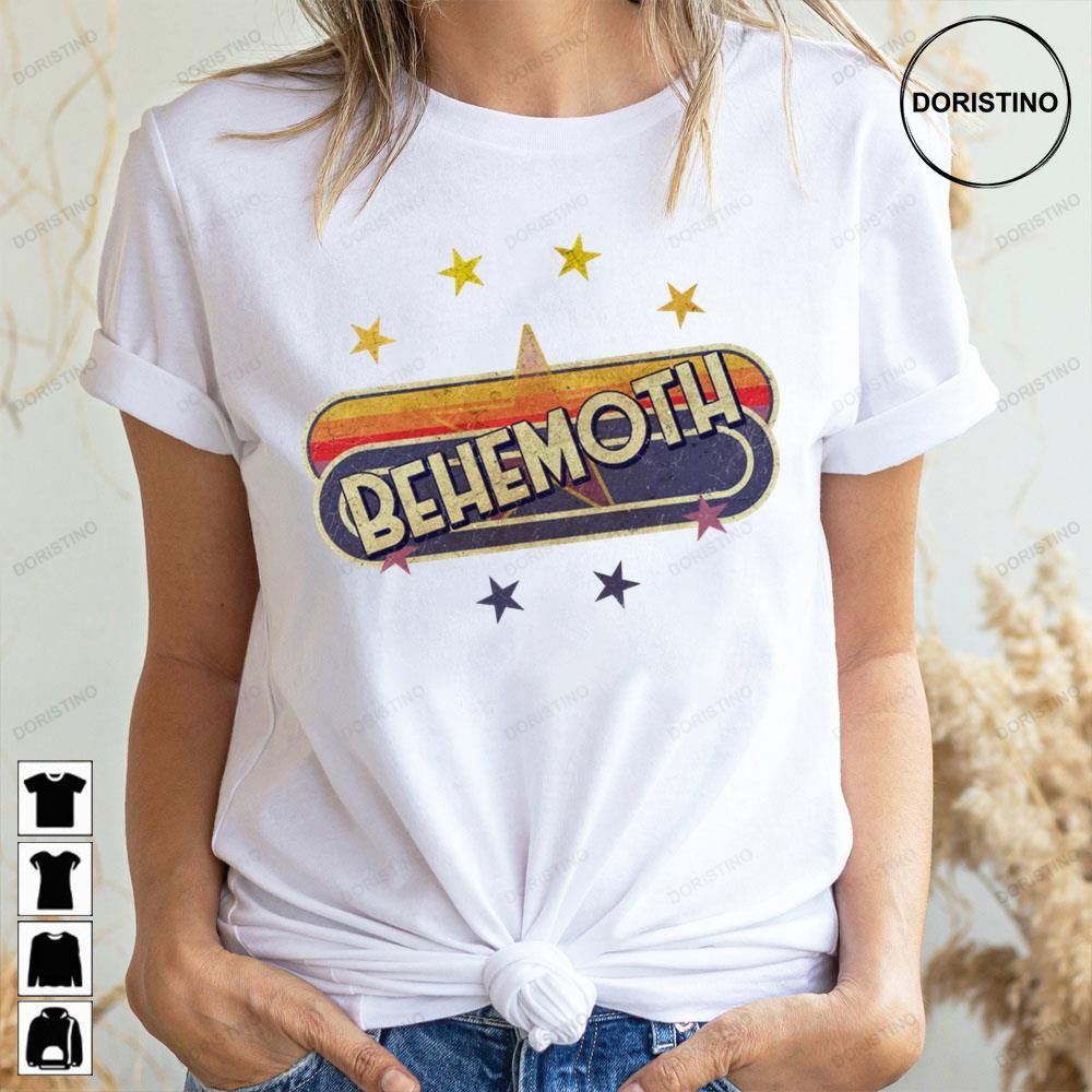 Vintage Style Star Behemoth Doristino Awesome Shirts
