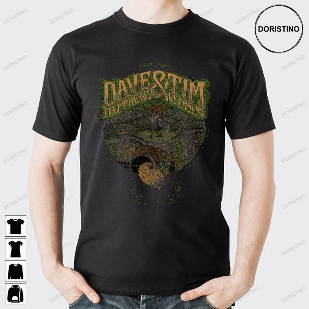 Vitage Art Tree Dave Matthews Band Doristino Limited Edition T-shirts