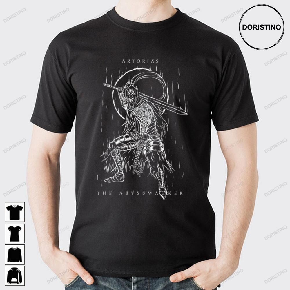 White Art Artorias Dark Souls Doristino Limited Edition T-shirts