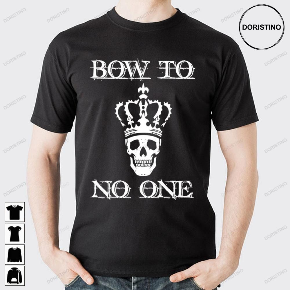 White Art Bow To No One Doristino Limited Edition T-shirts