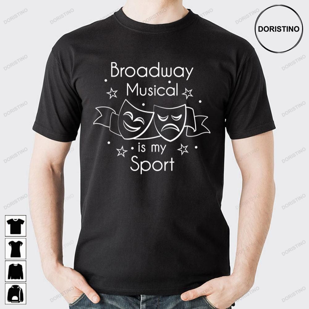 White Art Broadway Musical Doristino Trending Style