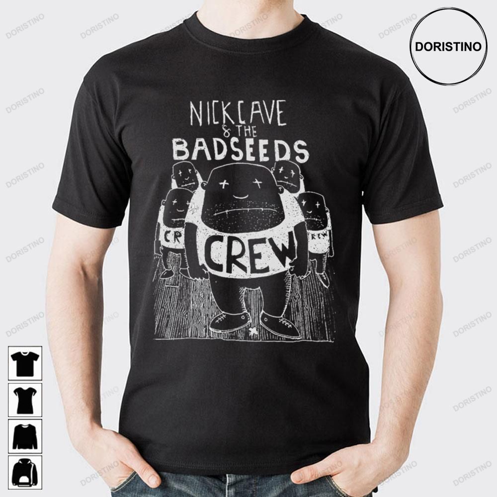 White Art Crew Nick Cave And The Bad Seeds Doristino Limited Edition T-shirts