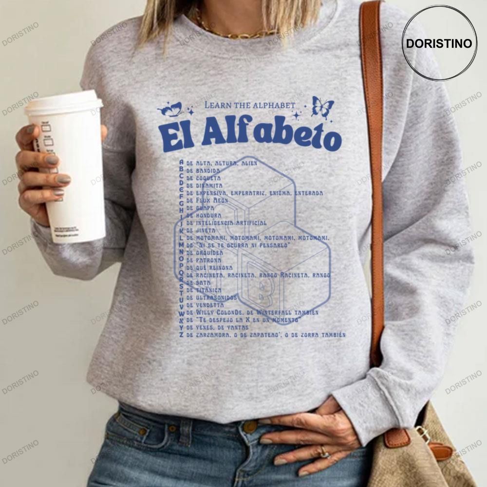 Learn The Alphabet El Alfabeto Without Border Shirt