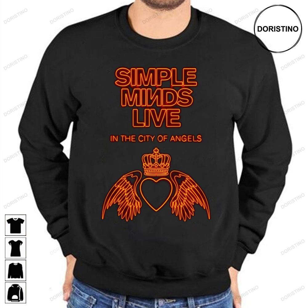 In The City Of Angels Simple Minds Awesome Shirts