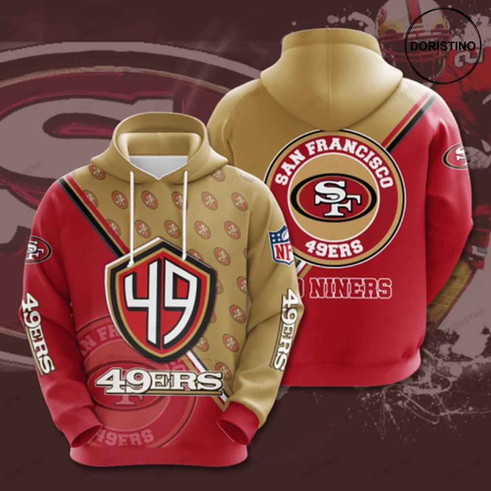 Nfl San Francisco 49ers All Over Print Hoodie