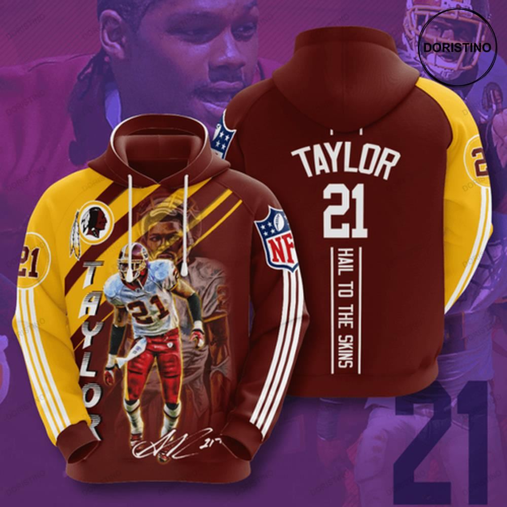 Nfl Washington Redskins Awesome 3D Hoodie