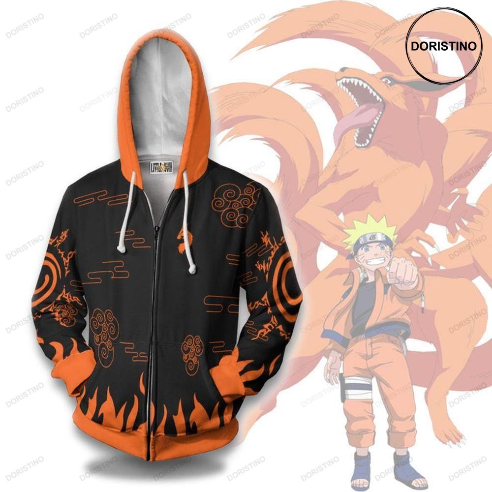 Nrt Clothes Four Symbols Seal Cosplay Custom Anime Outfit All Over Print Hoodie