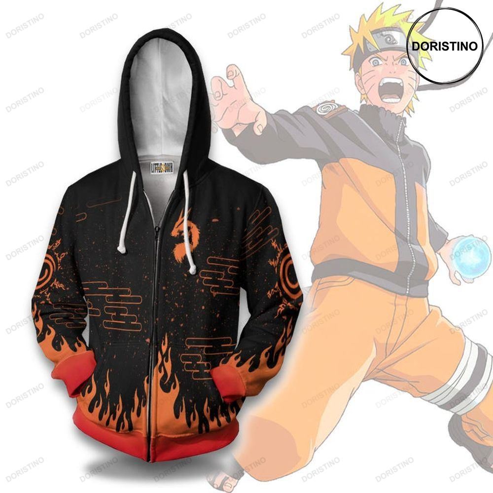 Nrt Clothes Kurama Cosplay Nrt Clothes Anime Outfit All Over Print Hoodie