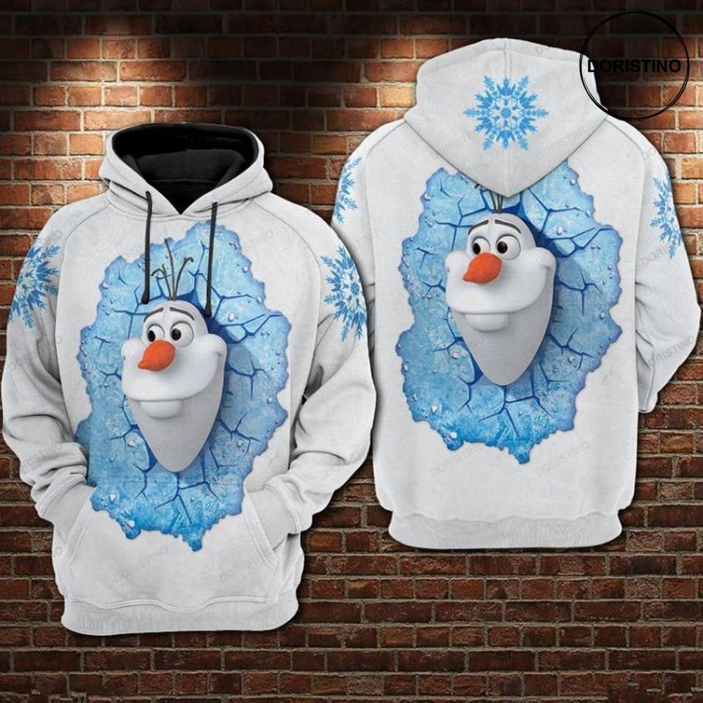 Olaf Frozen All Over Print Hoodie