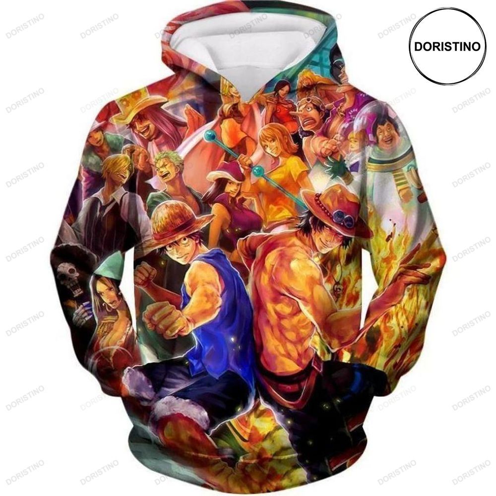 One Piece All Favourite Characters Limited Edition 3d Hoodie