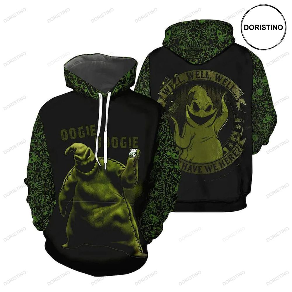 Oogie Boogie Well Well Well What Have We Here Halloween Limited Edition 3d Hoodie