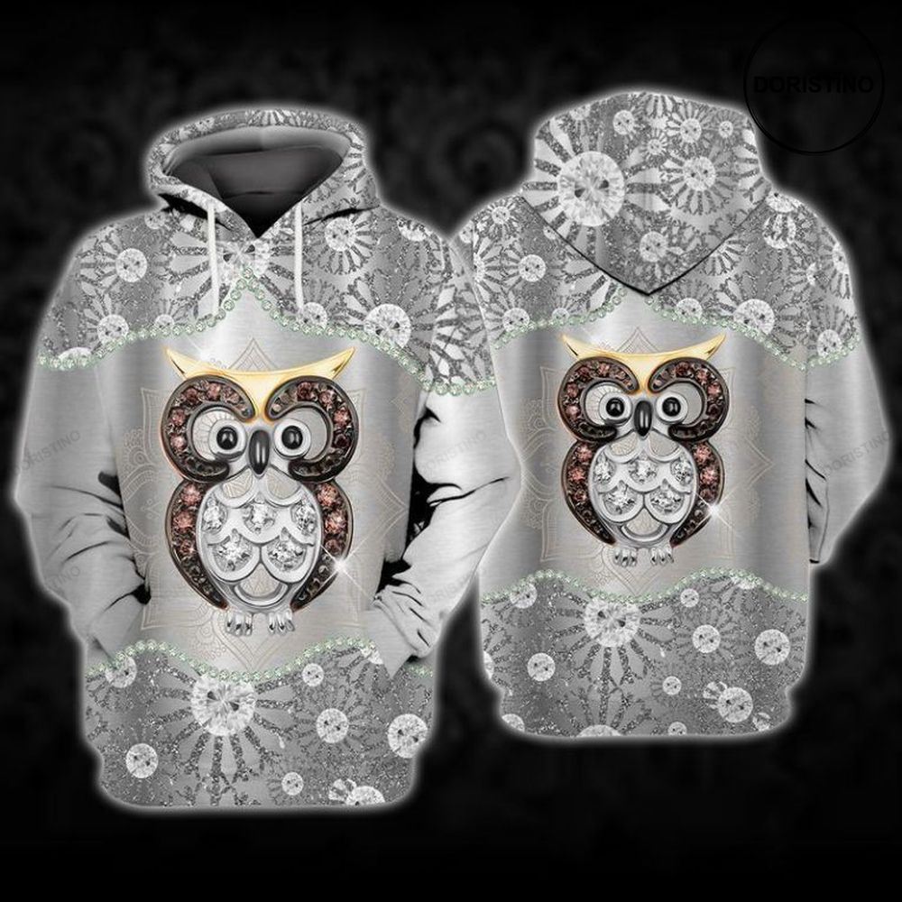 Owl Diamond Limited Edition 3d Hoodie