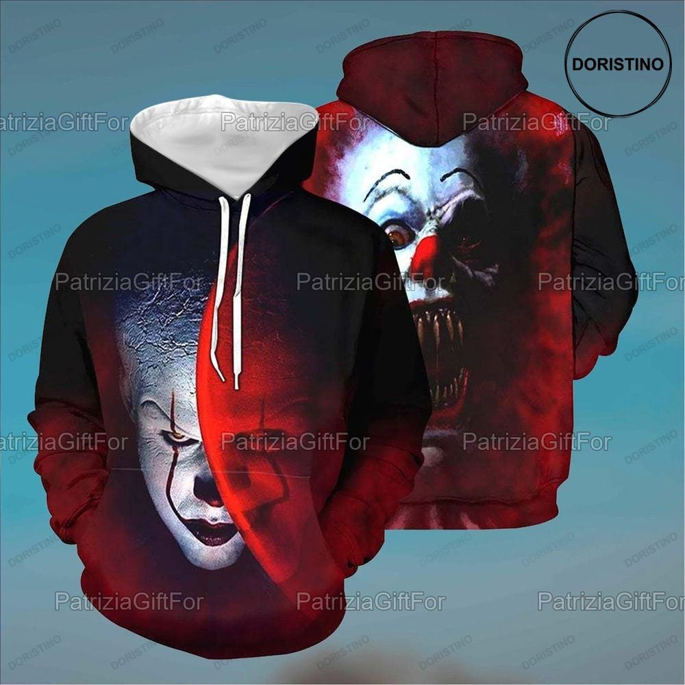 Pennywise Halloween For Men Women Pennywise Awesome 3D Hoodie