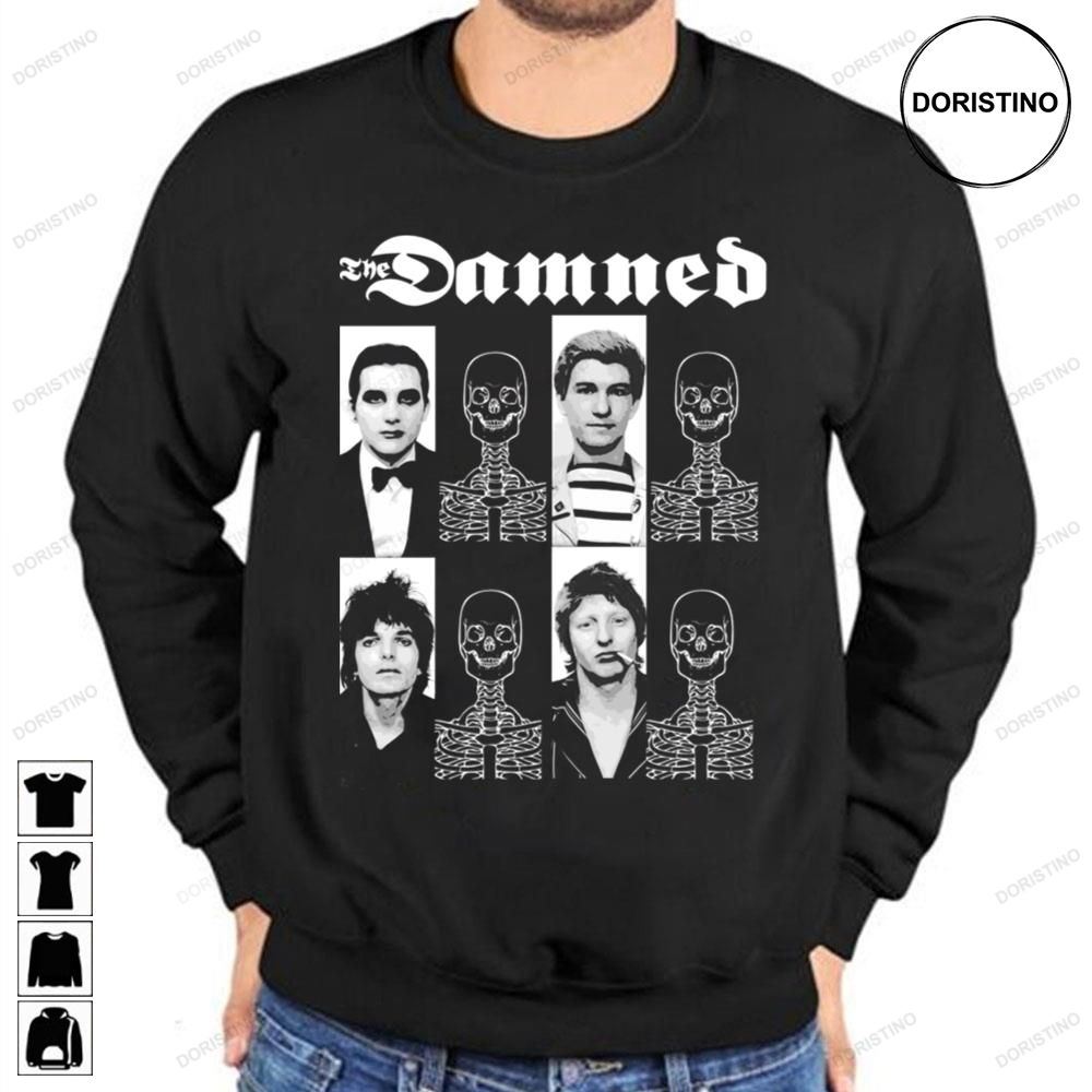 Black White The Damned Awesome Shirts