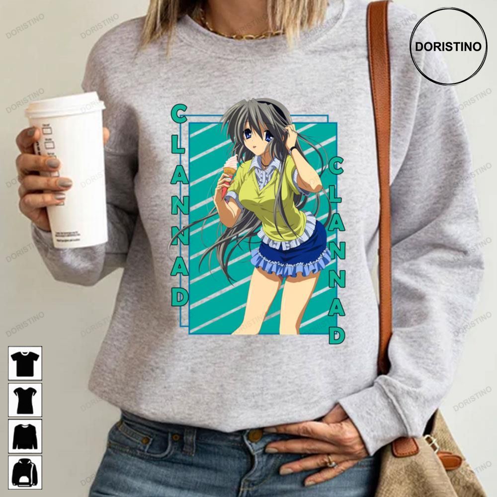 Blue Tomoyo Sakagami Clannad Kuranado Awesome Shirts