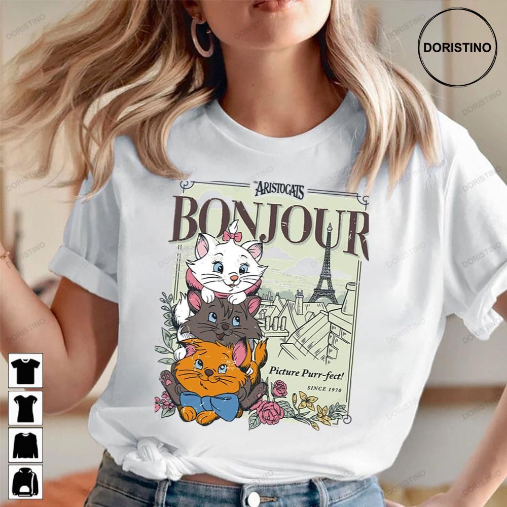 Bonjour The Aristocats Limited Edition T-shirts
