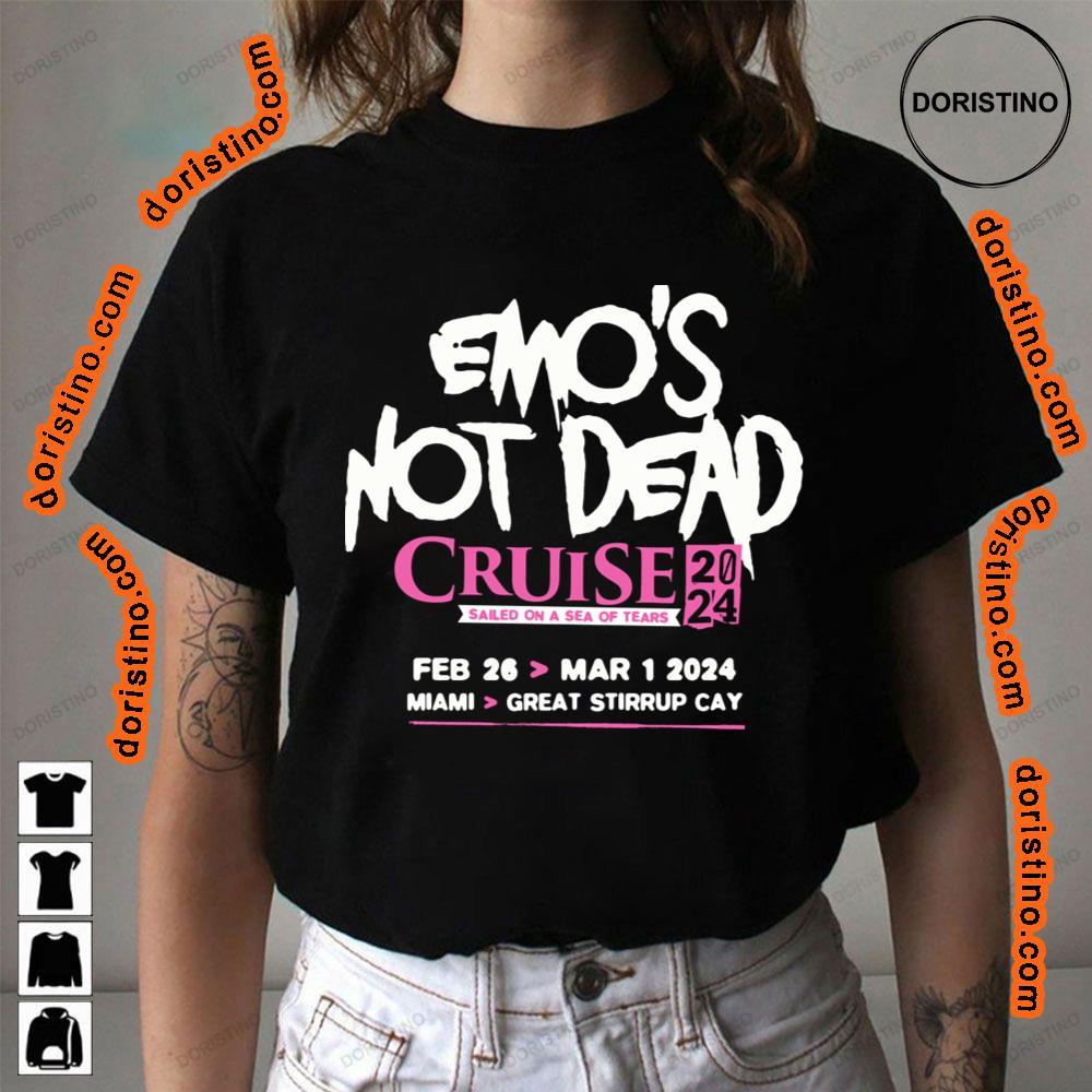 Emos Not Dead 2024 Logo Shirt