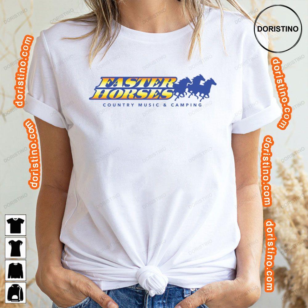 Faster Horses Country Festival 2024 Logo Awesome Shirt