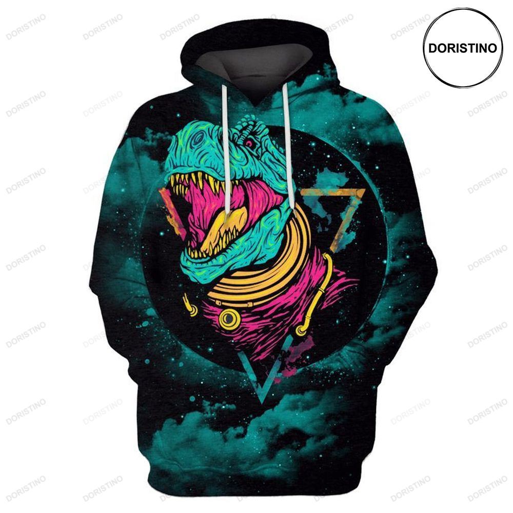 Dinosaur In Galaxy Limited Edition 3d Hoodie