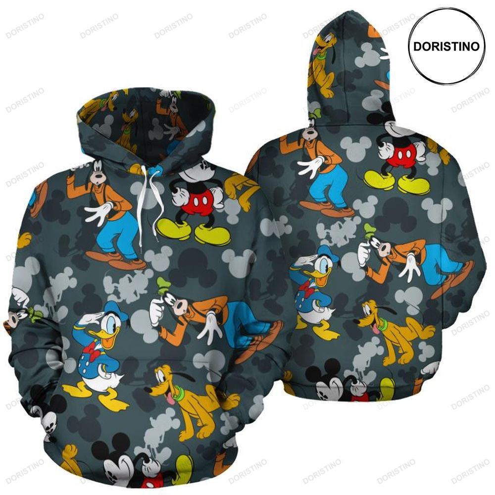 Donal And Snoopy Hawaii Art Limited Edition 3d Hoodie