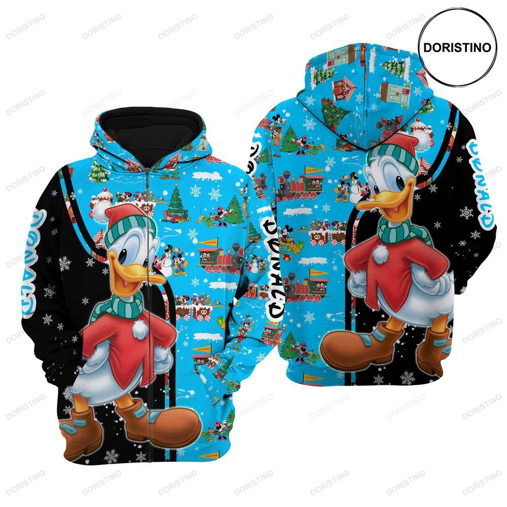 Donald Duck Christmas Limited Edition 3d Hoodie