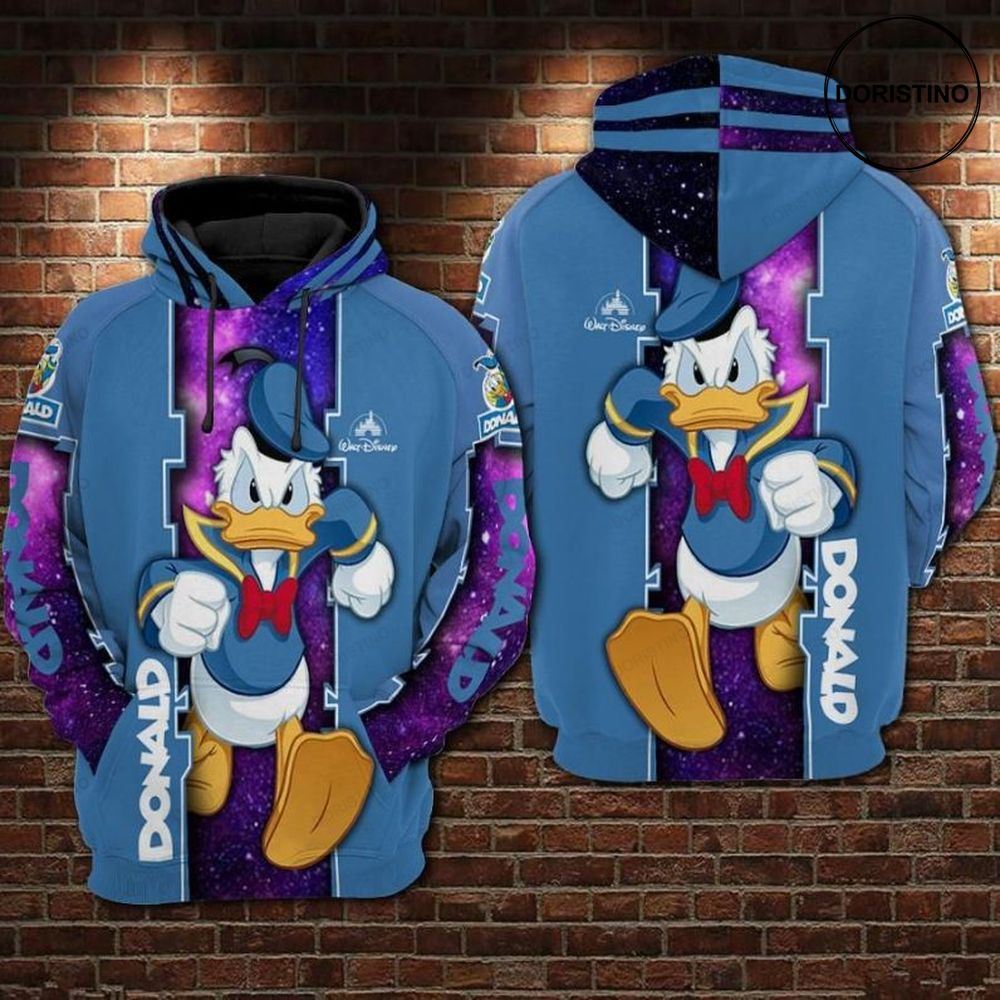 Donald Duck Movies V2 Limited Edition 3d Hoodie