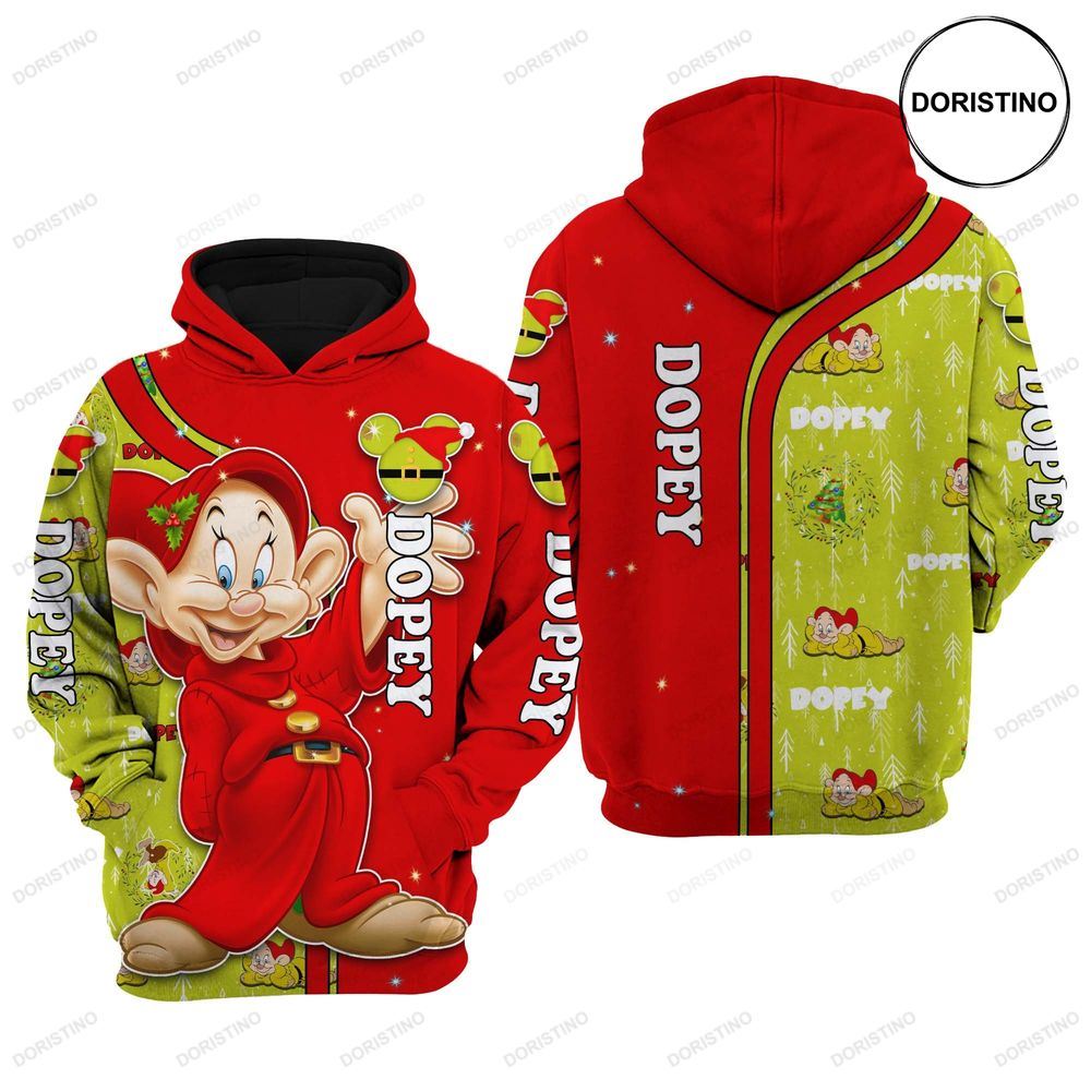Dopey Christmas Limited Edition 3d Hoodie