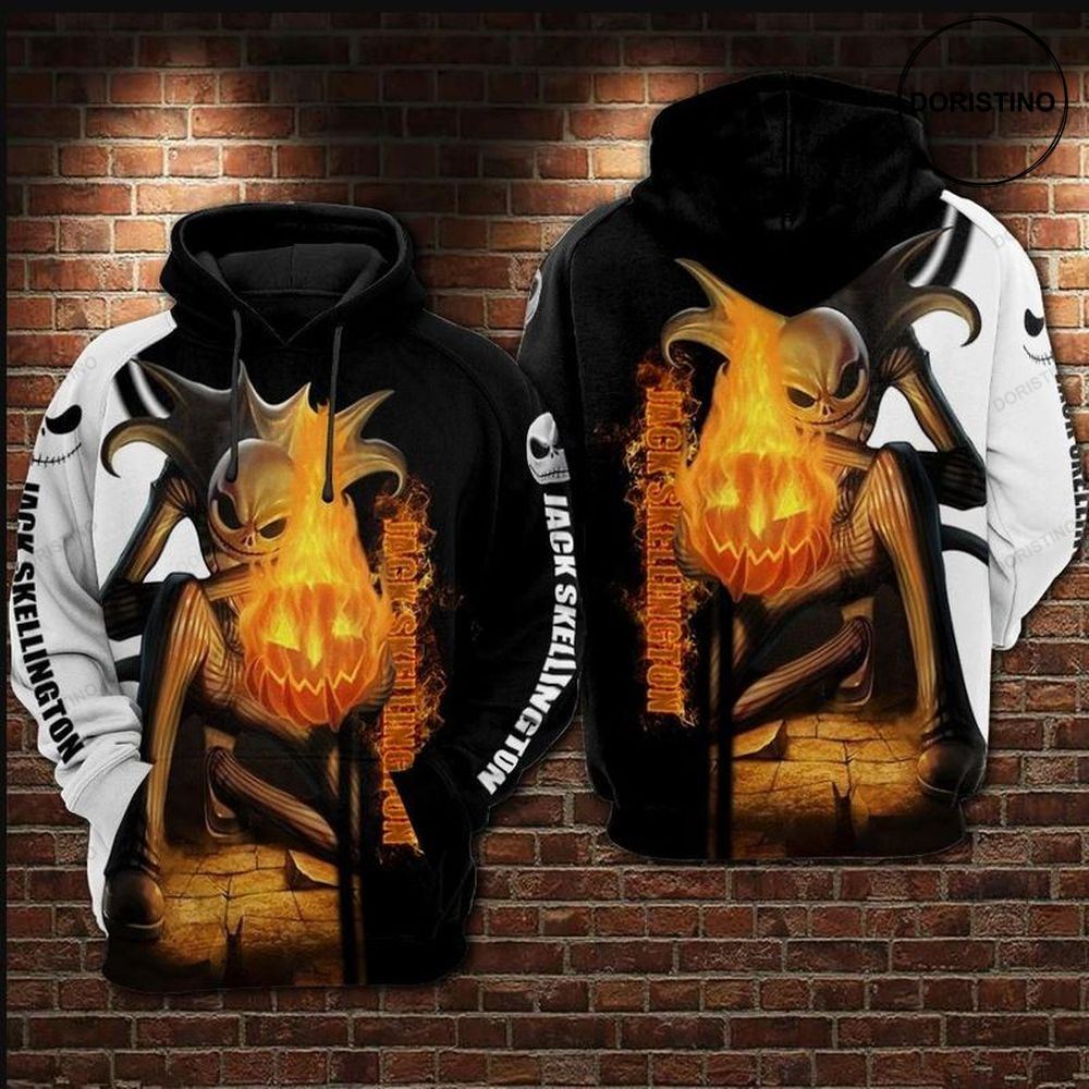 Jack Skellington Halloween 5 Limited Edition 3d Hoodie