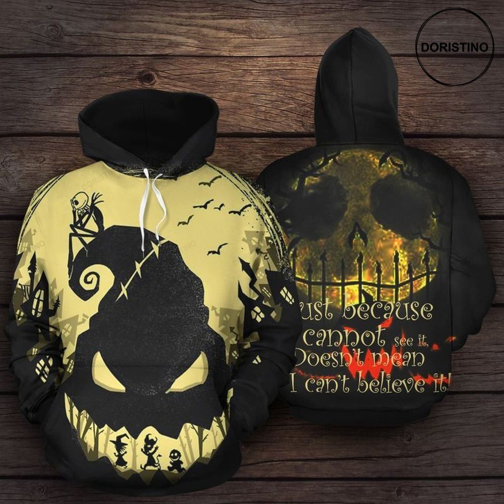 Jack Skellington Halloween V2 V2 All Over Print Hoodie